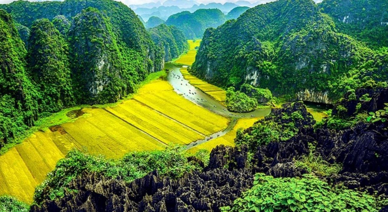 Green Space Homestay ニンビン エクステリア 写真